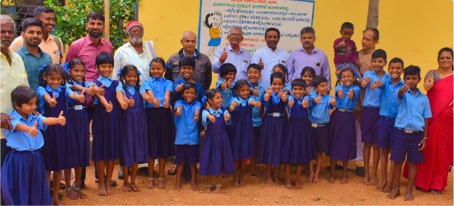 KSS community — volunteers and children